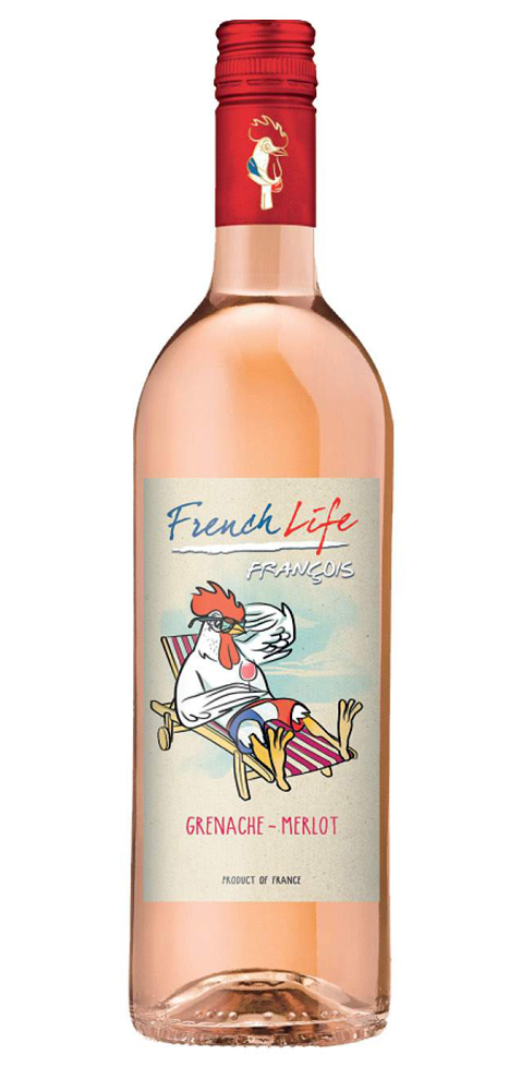 French Life Grenache Merlot Rose