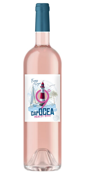 Cap Ocea IGP Atlantique Merlot Rose